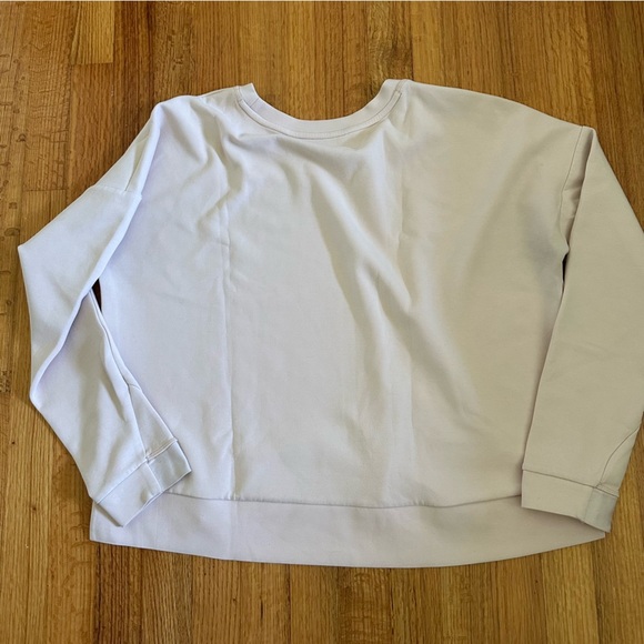 ATHLETA LIGHT PINK PULLOVER SWEATSHIRT L(b3 - Picture 2 of 15